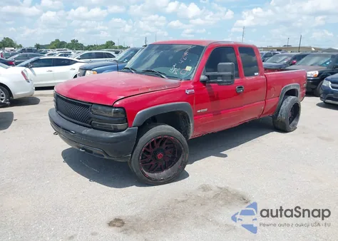 2002 Chevrolet Silverado 1500 Ls из США, поврежденный, VIN 2GCEK19TX21216030